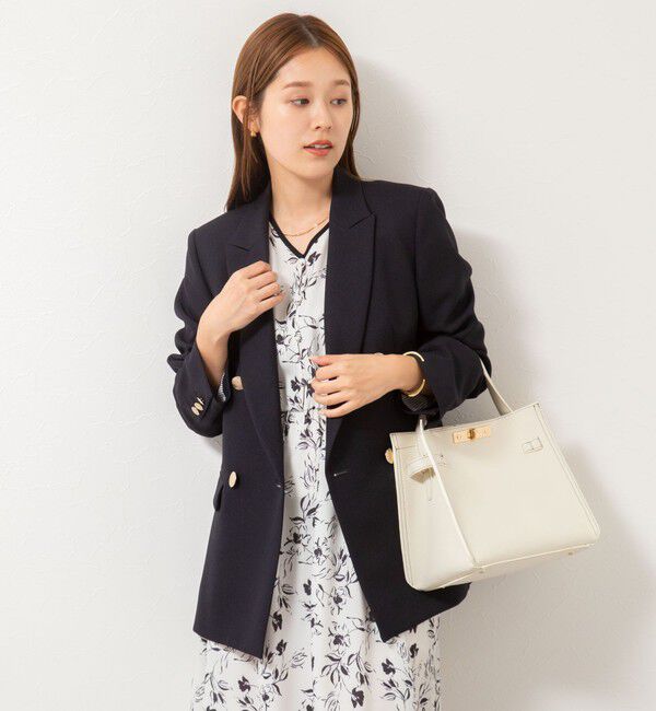 NOLLEY'S sophi「ウォッシャブルシャークダブルジャケット」|テーラードジャケット|