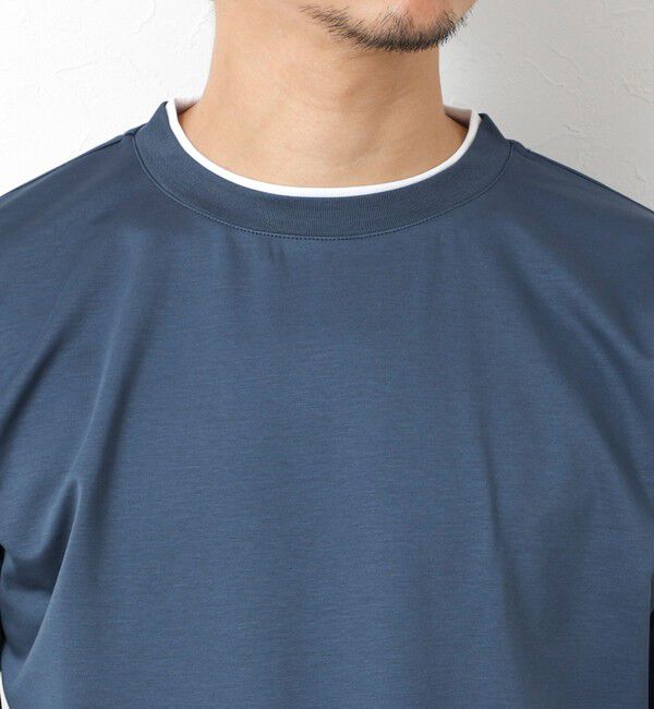 NOLLEY'S goodman「ハイゲージ スーピマコットン ダブルカラーTee 25AW」|Tシャツ・カットソー|