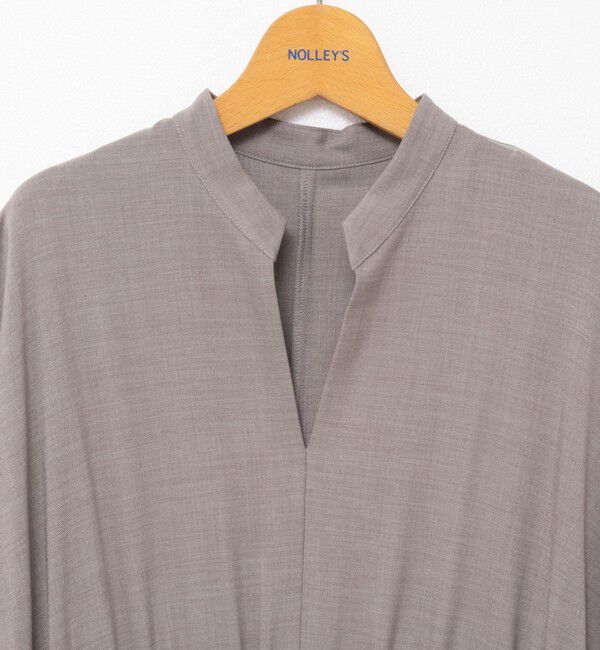NOLLEY'S「【一部WEB限定色アイテム】ウォッシャブルシャツワンピース」|ワンピース|