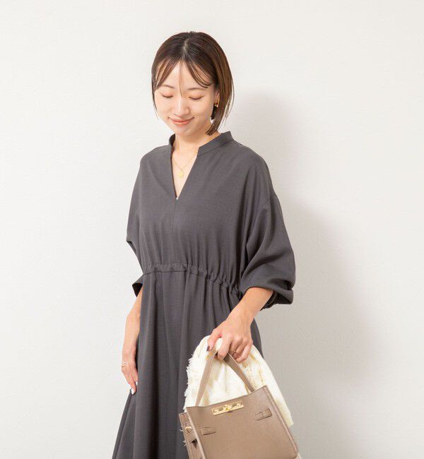 NOLLEY'S「【一部WEB限定色アイテム】ウォッシャブルシャツワンピース」|ワンピース|