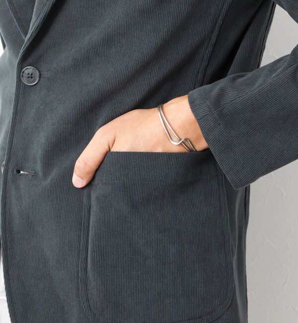 NOLLEY'S goodman「《ビジカジ/セットアップ対応》トリコットコーデュロイ ストレッチ イージーJK 25AW」|テーラードジャケット|