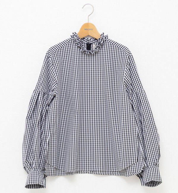NOLLEY'S「【MARILYN MOON/マリリーンムーン】タックフリルボリュームブラウス」|シャツ・ブラウス|