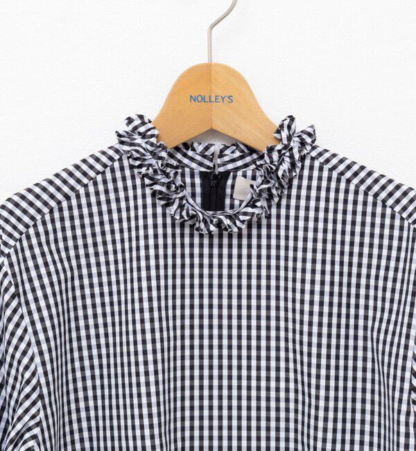 NOLLEY'S「【MARILYN MOON/マリリーンムーン】タックフリルボリュームブラウス」|シャツ・ブラウス|