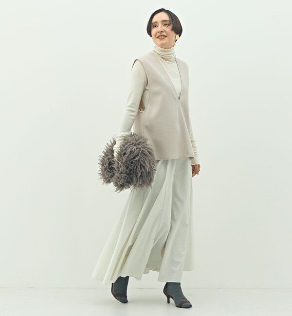 NOLLEY'S「ウォッシャブルストレッチジャージベスト」|ベスト・ジレ|