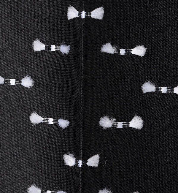 NOLLEY'S「《セットアップ対応》ウォッシャブルリボンジャガードタックテーパードパンツ」|その他|