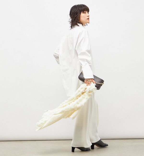 NOLLEY'S sophi「ウォッシャブルマルチWAYビッグシャツ」|シャツ・ブラウス|