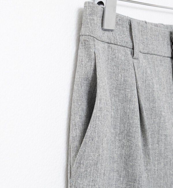 NOLLEY'S「ウォッシャブルウール調愛されセミワイドパンツ」|その他|