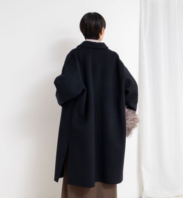 NOLLEY'S sophi「SUPER140リバーステンカラーコート」|ステンカラーコート|