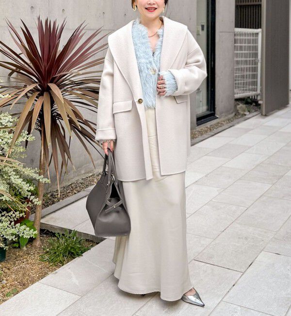 NOLLEY'S sophi「SUPER140リバーショールコート」|その他|