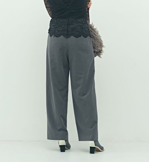 NOLLEY'S sophi「ウォッシャブルピーチツイルラップワイドパンツ」|その他|