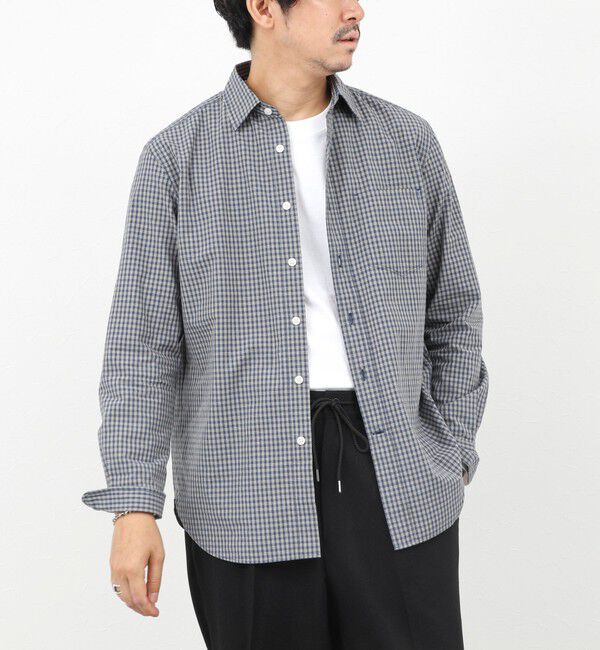 NOLLEY'S goodman「ダブルワッシャー タイプライター レギュラーカラーシャツ 25AW」|シャツ・ブラウス|