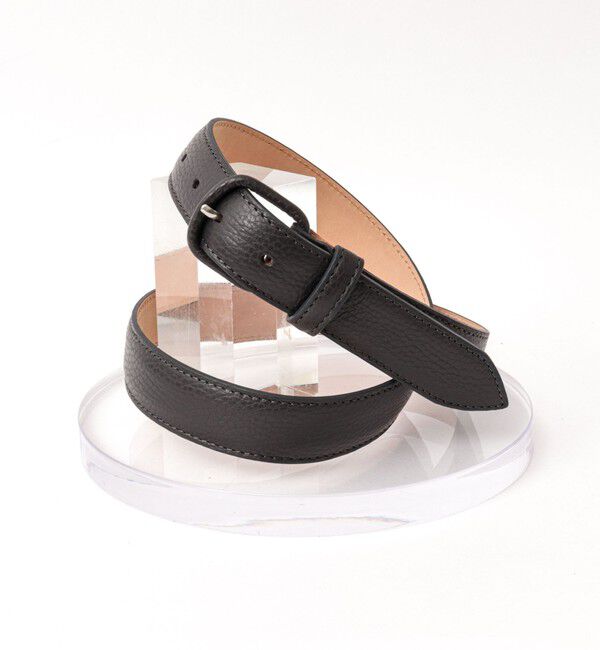 NOLLEY'S goodman「【Saddler's/サドラーズ】別注シュリンクレザー無地スペシャル30」|ベルト|ミディアムグレー