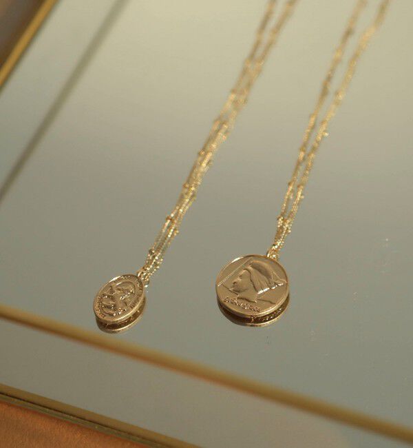 grace grace「【grace grace/グラスグラス】レオーネコインネックレス」|ネックレス|