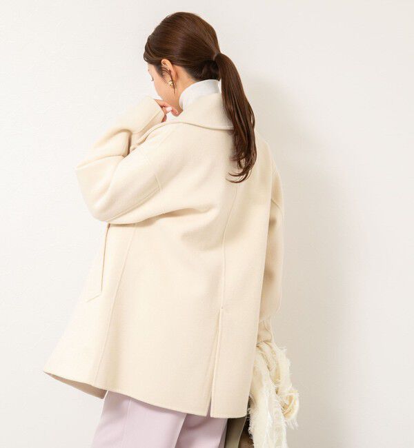 NOLLEY'S「【一部WEB限定アイテム】SP140リバーコート起毛メルトン仕上げ」|その他|