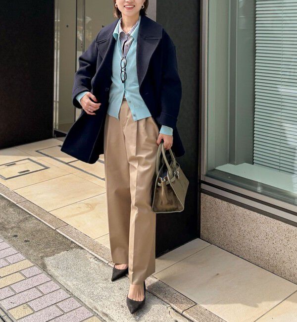 NOLLEY'S「【一部WEB限定アイテム】SP140リバーコート起毛メルトン仕上げ」|その他|