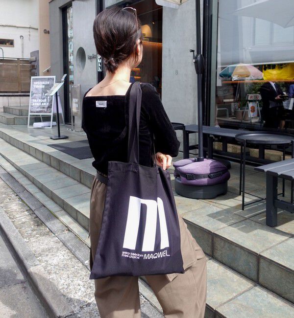 MAQWEL「【MAQWEL/マクウェル】TOTE BAG」|トートバッグ|ブラック
