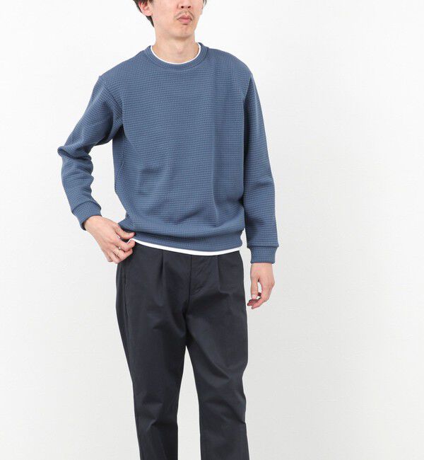 NOLLEY'S goodman「ウォッシャブルワッフルクォーターCN 25AW」|Tシャツ・カットソー|