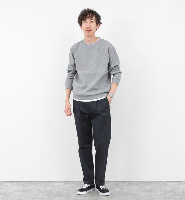 NOLLEY'S goodman「ウォッシャブルワッフルクォーターCN 25AW」|Tシャツ・カットソー|