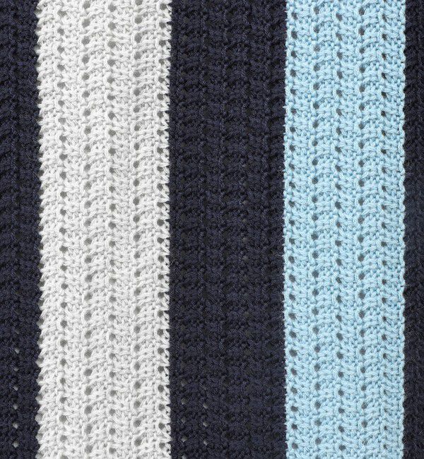 NOLLEY'S goodman「ウォッシャブル 抗菌加工 フロントストライプ 7Gカーディガン 25AW」|ニット・セーター|