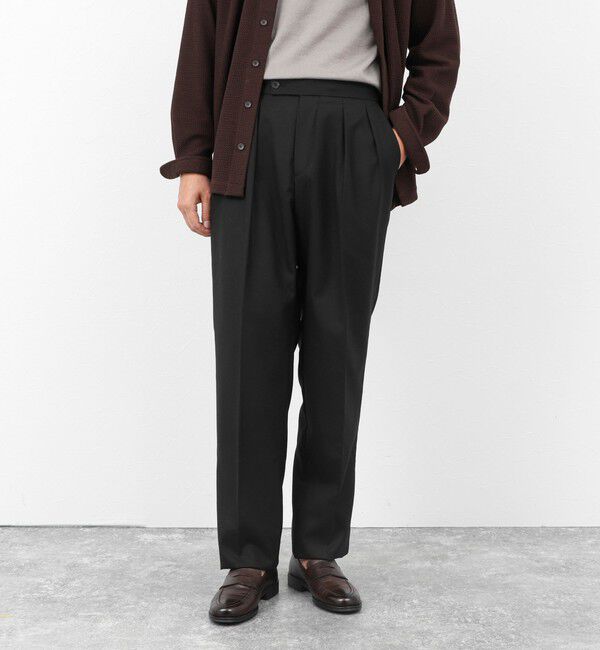 NOLLEY'S goodman「SOLOTEX ストレッチサキソニー NSN2タックスラックス 25AW」|スラックス|