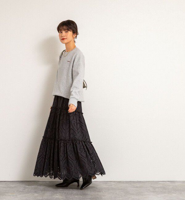 MAQWEL「【MAQWEL/マクウェル】スウェットライクニット」|ニット・セーター|