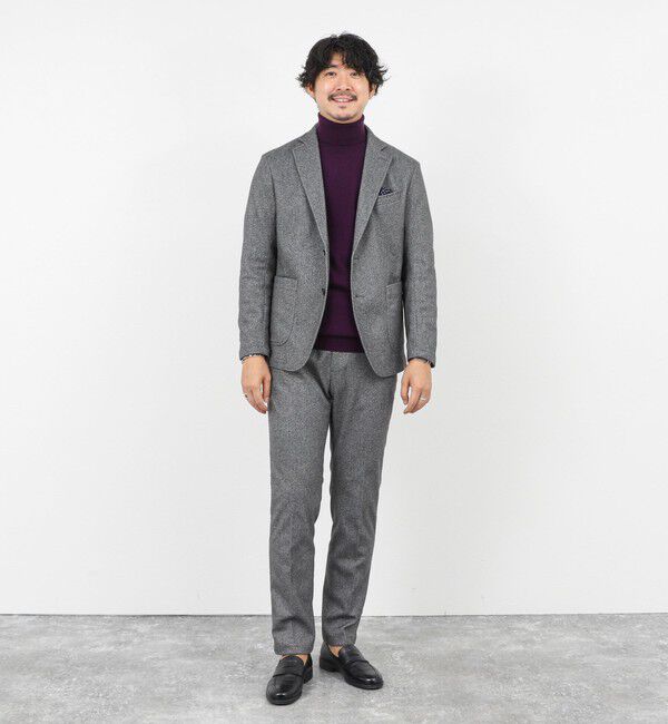 NOLLEY'S goodman「《セットアップ対応》【Active Jersey】ホームスパン ストレッチスリムフィット 25AW」|チノ|