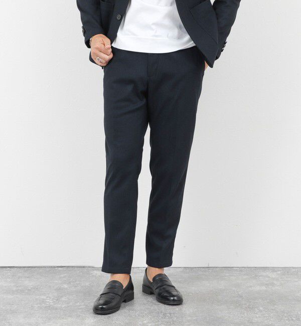 NOLLEY'S goodman「《セットアップ対応》【Active Jersey】ホームスパン ストレッチイージーPT 25AW」|チノ|