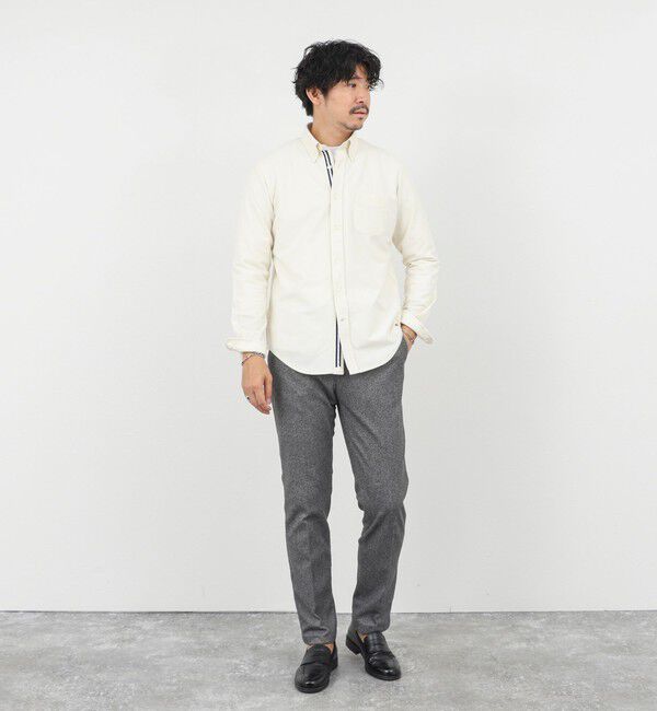 NOLLEY'S goodman「起毛ジャージ テープBD 25AW」|シャツ・ブラウス|