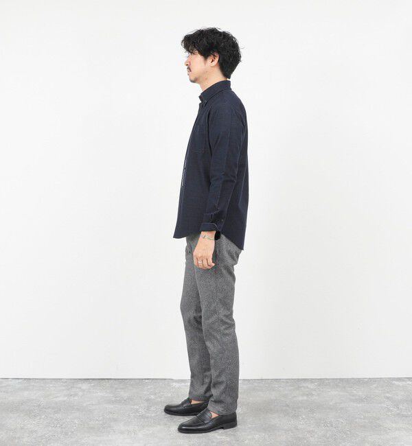 NOLLEY'S goodman「起毛ジャージ テープBD 25AW」|シャツ・ブラウス|