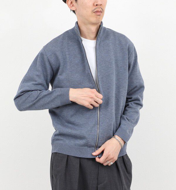 NOLLEY'S goodman「【ACTIVE SECT】《限定展開》デオドラント加工 スタンドジップカーディガン 25AW」|ニット・セーター|