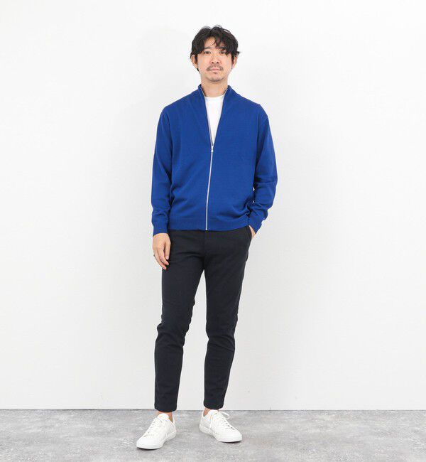 NOLLEY'S goodman「【ACTIVE SECT】《限定展開》デオドラント加工 スタンドジップカーディガン 25AW」|ニット・セーター|