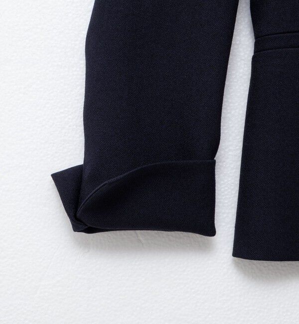 NOLLEY'S sophi「《セットアップ対応》ウォッシャブルウール調ノーカラージャケット」|ノーカラージャケット|