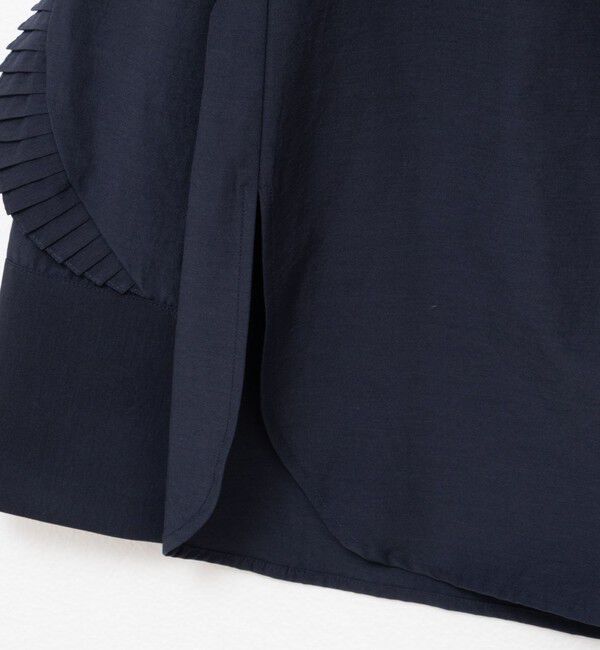 NOLLEY'S「【MARILYN MOON/マリリーンムーン】Vタックフリルブラウス」|シャツ・ブラウス|