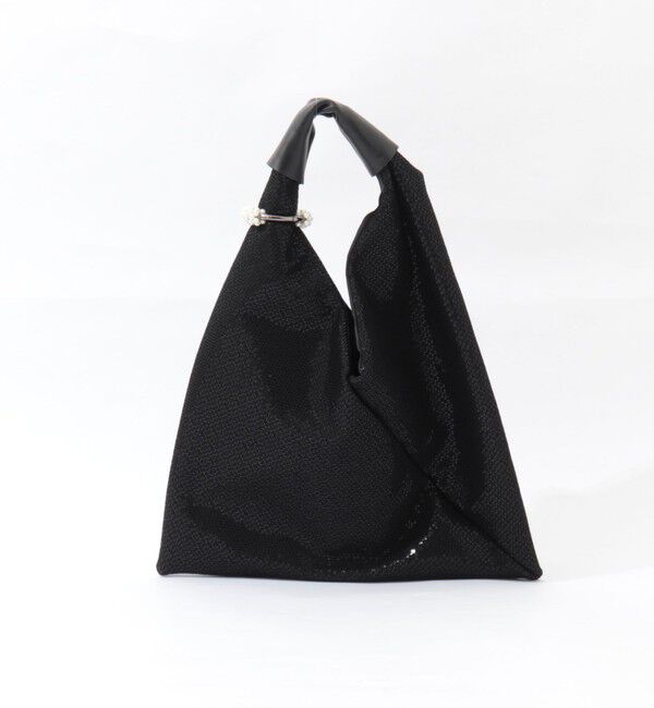 NOLLEY'S「ラメバックパールチャーム付き」|ショルダー・メッセンジャー|