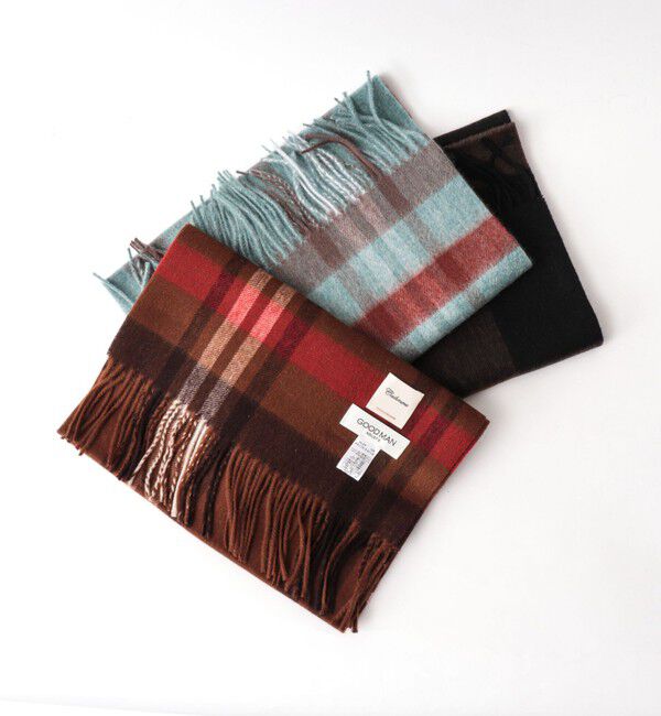 NOLLEY'S goodman「カシミヤチェックマフラー30」|ストール|