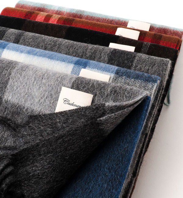 NOLLEY'S goodman「カシミヤチェックマフラー30」|ストール|