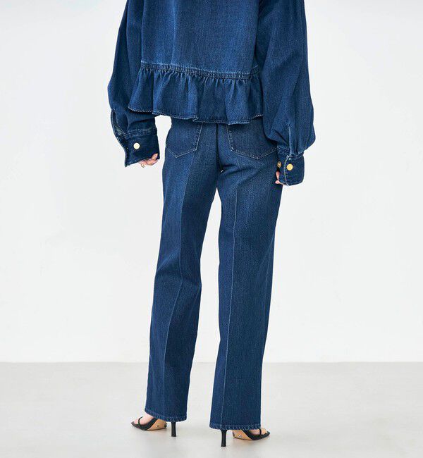 Rie Miller「【RM denim】センタープレスデニム」|デニム|