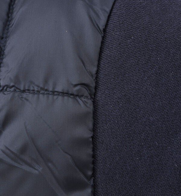 NOLLEY'S goodman「【TAION/タイオン】W-ZIP DOWN HOODIE with SWEATS SLEEVE 25AW」|ダウン|