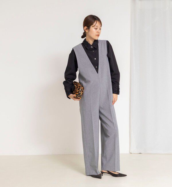 NOLLEY'S「ウォッシャブル3Dレース襟2WAYシャツ」|シャツ・ブラウス|