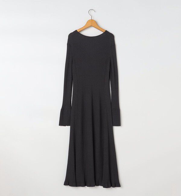 NOLLEY'S「《手洗い可能》フイット＆フレアーVネックワンピース」|ワンピース|