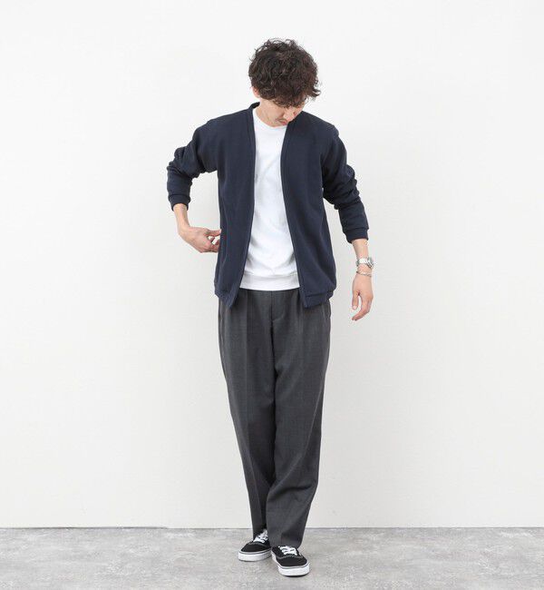 NOLLEY'S goodman「【ACTIVE SECT】《限定展開》接結ボタンレスカーディガン 25AW」|カーディガン|