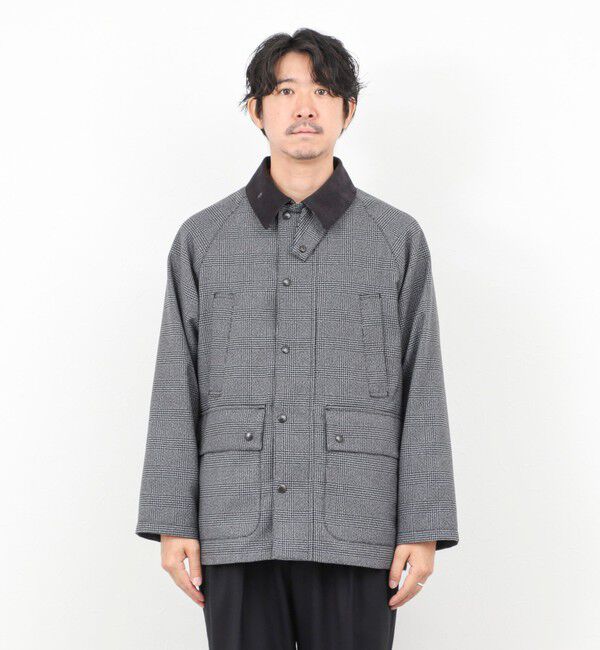 NOLLEY'S goodman「《ビジカジ対応》【TECHTWEED】【SORONA】中綿ユーティリティジャケット 25AW」|ブルゾン・スタジャン|