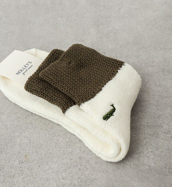 NOLLEY'S goodman「別注クジラクォーターパイルソックス」|ソックス|