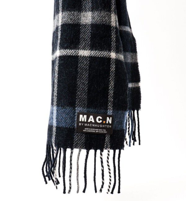 NOLLEY'S goodman「【MAC.N/マックエヌ】Lambswool Inchfad Scarf 25」|ストール|
