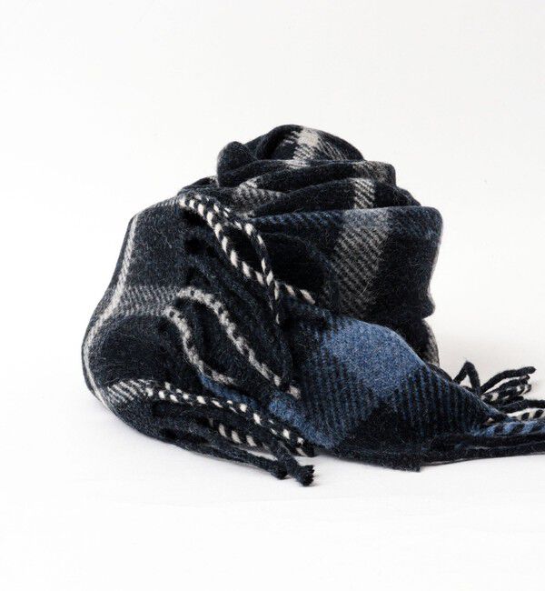 NOLLEY'S goodman「【MAC.N/マックエヌ】Lambswool Inchfad Scarf 25」|ストール|