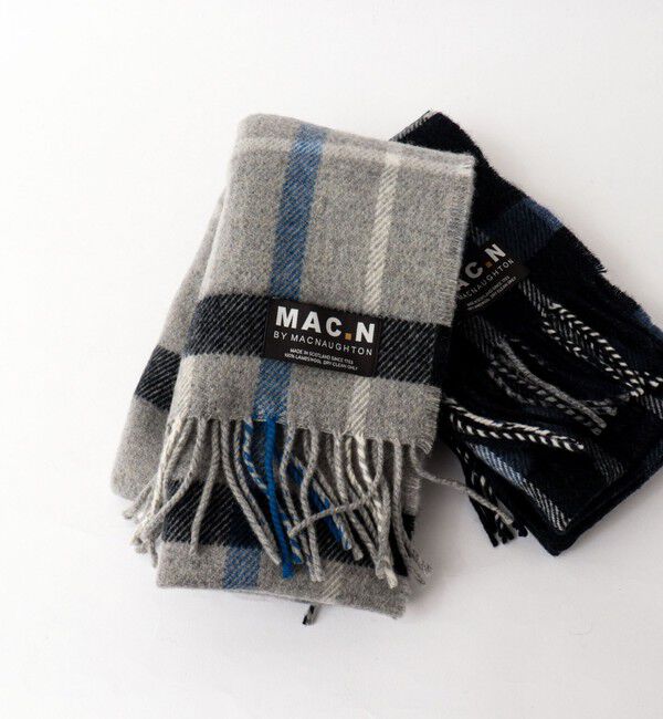 NOLLEY'S goodman「【MAC.N/マックエヌ】Lambswool Inchfad Scarf 25」|ストール|