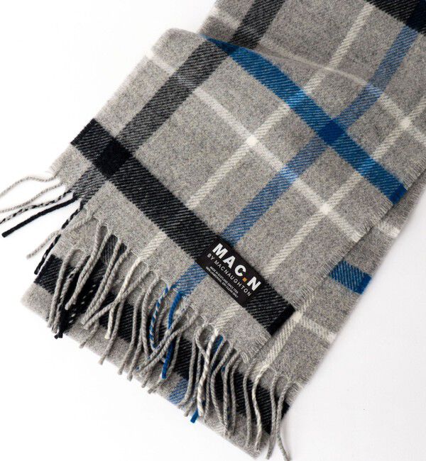 NOLLEY'S goodman「【MAC.N/マックエヌ】Lambswool Inchfad Scarf 25」|ストール|