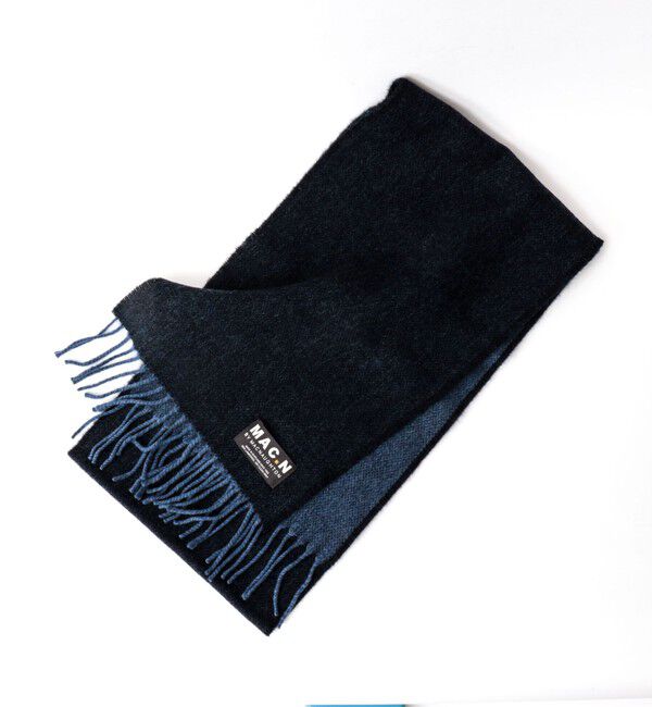 NOLLEY'S goodman「【MAC.N/マックエヌ】Lambswool Dual Scarf 25」|ストール|