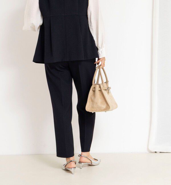 NOLLEY'S「《セットアップ対応》ウォッシャブルサージストレッチストレートパンツ」|その他|