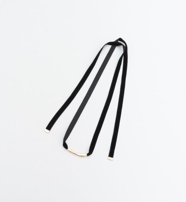 NOLLEY'S「ベロアリボンネックレス」|ネックレス|